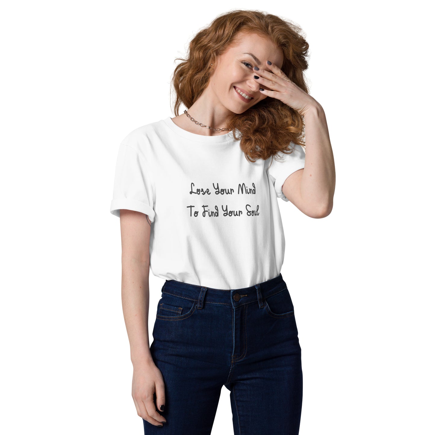Unisex organic quote cotton t-shirt