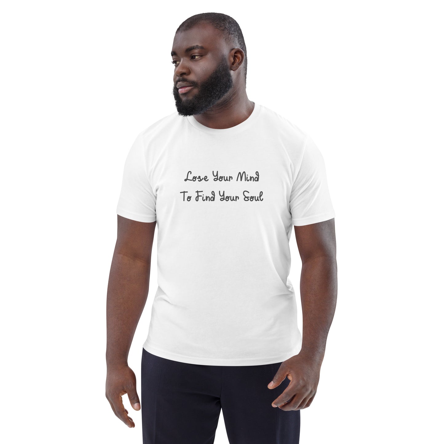 Unisex organic quote cotton t-shirt